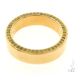 Yellow Gold Canary Diamond Eternity Prong Ring 49165 - Image 5