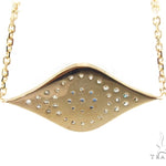 Prong Diamond & Sapphire Necklace 35270 - Image 4