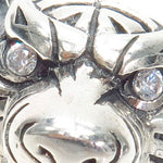 Tiger Diamond Sterling Silver Ring 40942 - Image 3