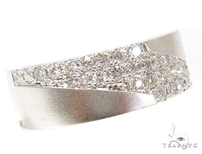 Prong Diamond Wedding Band 40687 - Image 1