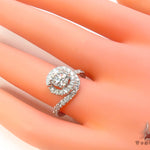 Prong Diamond Wedding Ring 34692 - Image 7