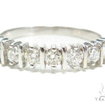 Prong Diamond Wedding Ring 41218 - Image 2