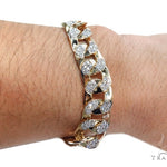 Prong Miami Cuban Diamond Bracelet 42391 - Image 7