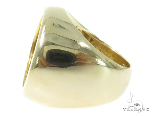 Queen Elizabeth Gold Coin Ring 45398 - Image 4
