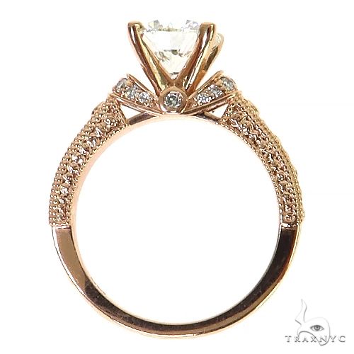 Round Cut Diamond Engagement Ring 68659 - Image 5