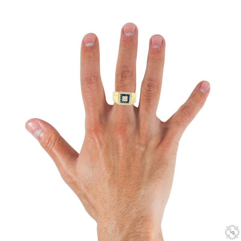 Royal Sapphire Diamond Ring 70691 - Image 6