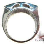 Silver 5 Row Prong Diamond Ring 25652 - Image 5