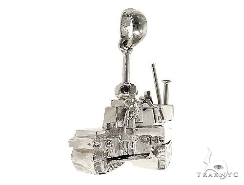 Silver Battle Tank 66458 - Image 2