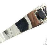 Silver Black Diamond Ring 57037 - Image 4