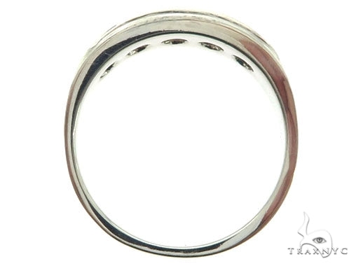Silver Black Diamond Ring 57037 - Image 6