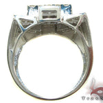 Silver Diamond Crown Ring 25651 - Image 6