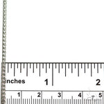 Silver Semi-Solid Franco Link Chain 2mm 22 Inches 69821 - Image 6