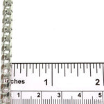 Silver Semi-Solid Franco Link Chain 5.4mm 22 Inches 69805 - Image 6