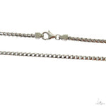 Silver Solid Franco Link Chain 3mm 22 Inches 69803 - Image 4