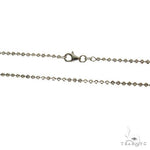 Silver Thin Moon Cut Link Chain 2mm 22 Inches 69810 - Image 4