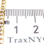 10k Yellow gold Solid Curb Diamond Cut Chain 30 Inches 3.5mm   63350 - Image 6