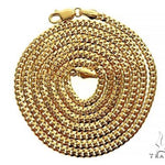 Solid Miami Cuban Link Chain 10K Yellow Gold 20 Inches 2.6mm   67099 - Image 3
