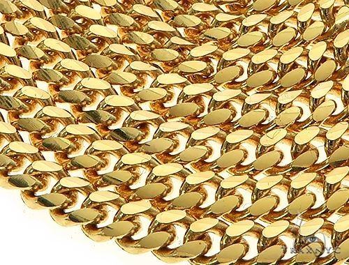 Solid Miami Cuban Link Chain 10K Yellow Gold 26 Inches 2.6mm   67102 - Image 4