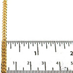 Solid Miami Cuban Link Chain 10K Yellow Gold 26 Inches 3.5mm   67106 - Image 5