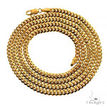 Solid Miami Cuban Link Chain 10K Yellow Gold 26 Inches 3.5mm   67106 - Image 4