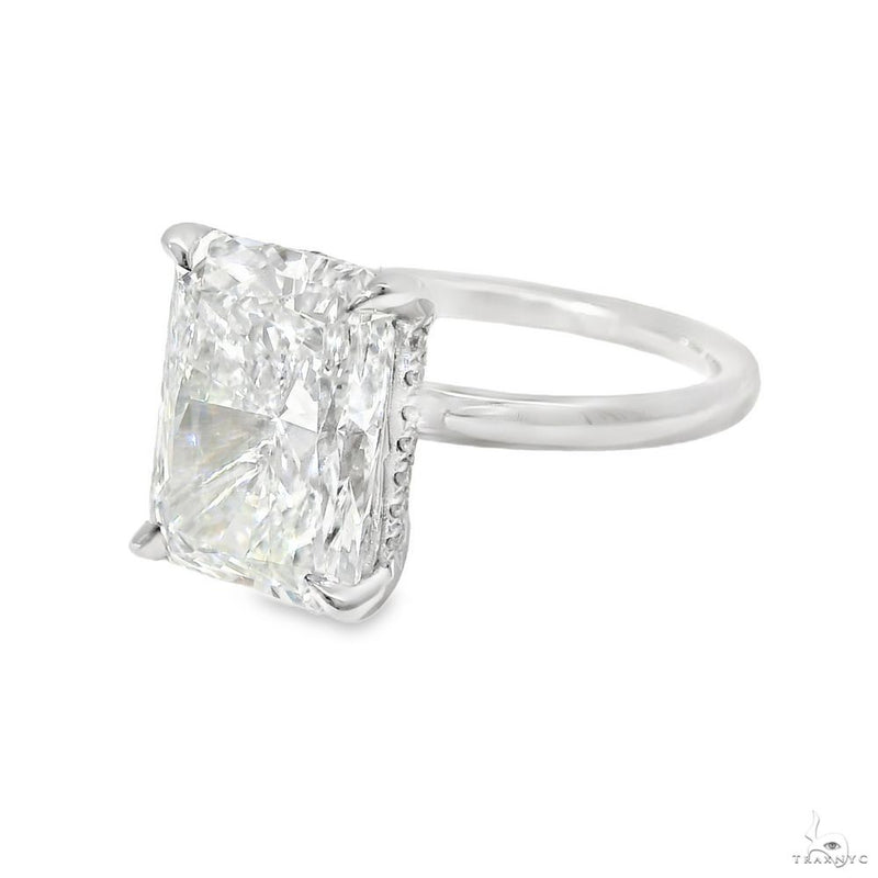 Solitaire Radiant Diamond Engagement Ring (L) 70117 - Image 2