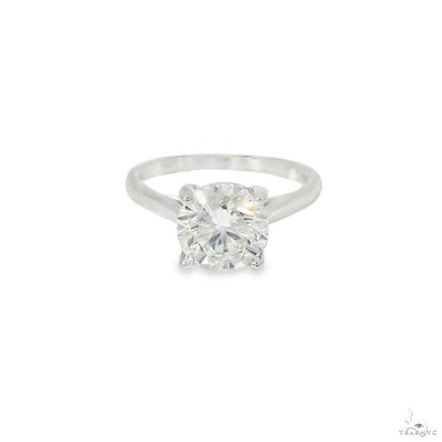 Solitaire Round Brilliant Diamond Engagement Ring 70118 - Image 1