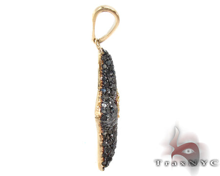 Super Mario Bros Star Black Color Diamond Pendant 26902 - Image 5