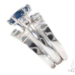 Three Piece Sapphire Engagement Ring 44160 - Image 5