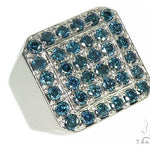 Trax NYC Heavy Blue Color Diamond Ring 24856 - Image 1