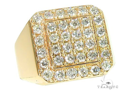 TraxNYC Heavy 10k Gold Ring 10017 - Image 1