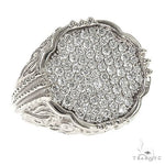 TraxNYC Silver Diamond Ring 66399 - Image 1