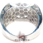 White Silver Diamond Ring 27421 - Image 6