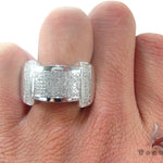 White Silver Diamond Ring 27421 - Image 7