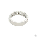 .925 Silver 6mm Miami Cuban Link Ring 70693 - Image 5