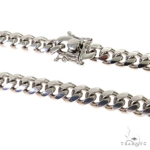 .925 Silver Large  St. Lazarus Cuban Chain Set 67745 - Image 7