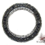 .925 Sterling Silver Black Diamond Infinity Band 63880 - Image 4